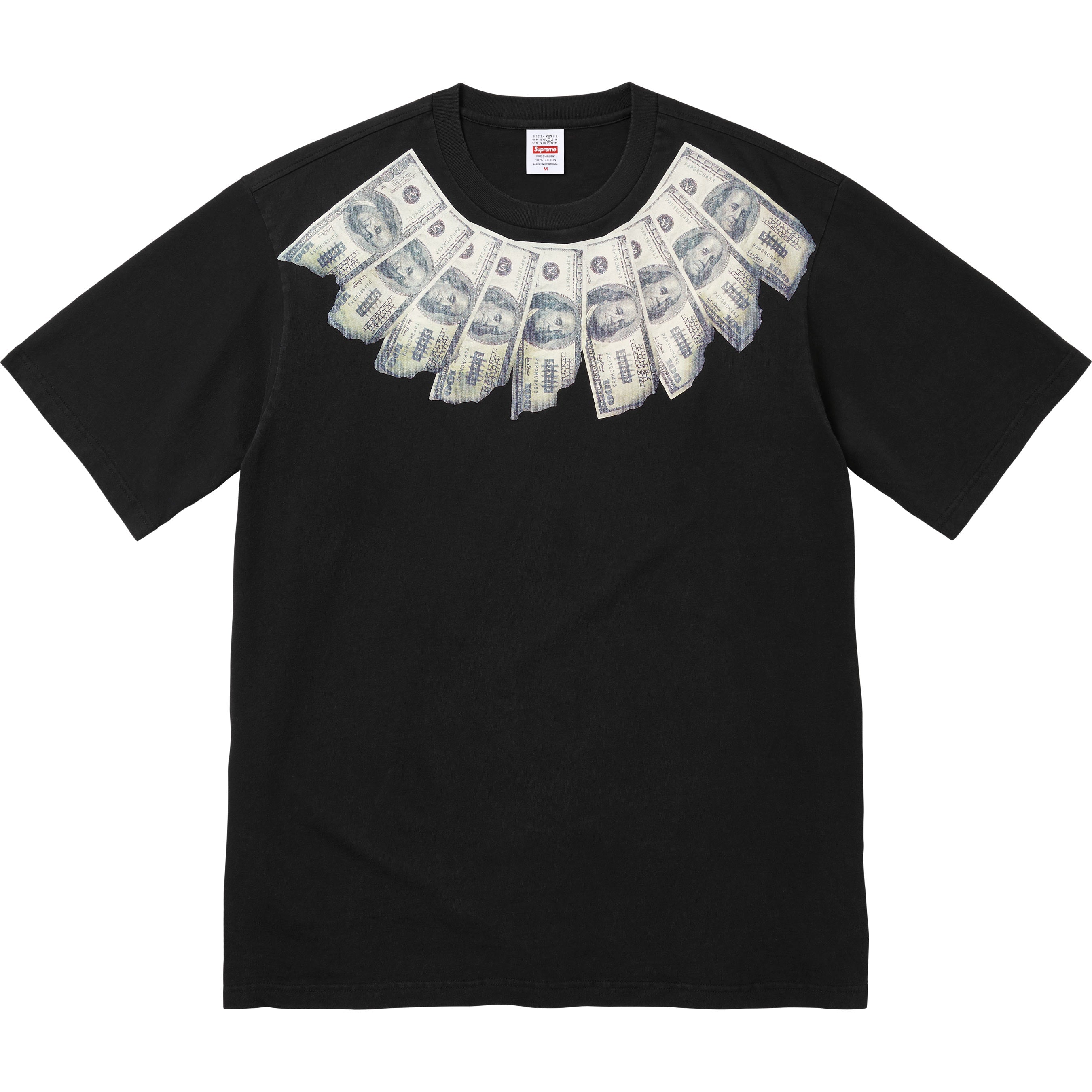 Supreme®/MM6 Maison Margiela Money S/S Top view 4